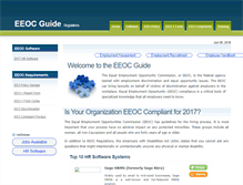 Tablet Screenshot of eeocguide.com